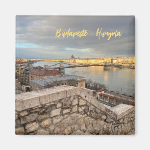 Final de tarde em Budapeste - Hungria Magnet