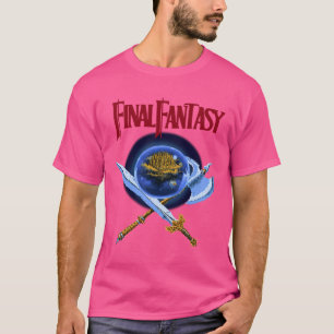 Final Fantasy NES Bo Art Retro Video Game vintage T-Shirt