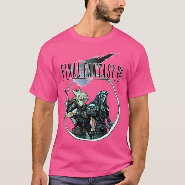 Final Fantasy Vii - Cloud  Sephiroth T-Shirt (Front)