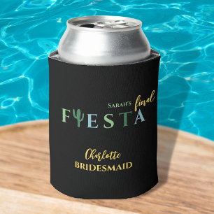 Final Fiesta Bachelorette Party Favours Cactus Can Cooler