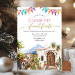 Final Fiesta Bachelorette Trip Party Invitation<br><div class="desc">Final Fiesta Bachelorette Itinerary Party,  Mexico Bachelorette Trip,  Christmas Holiday Fiesta Drinks Party,  Tulum Bachelorette Party</div>