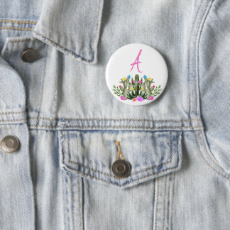 Final Fiesta Personalised 6 Cm Round Badge