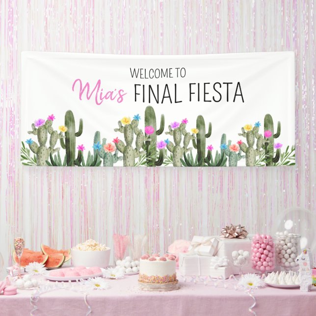 Final Fiesta Welcome Banner (Party)