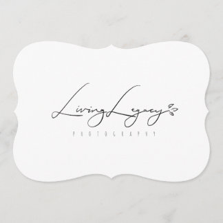FINAL FLAT THANK YOU CARD | Gold Brush Minimalist