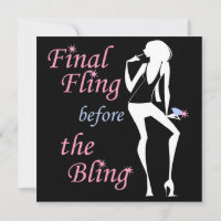 Final Fling before the Bling
