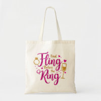 Final Fling Before The Ring  Pink Glitter