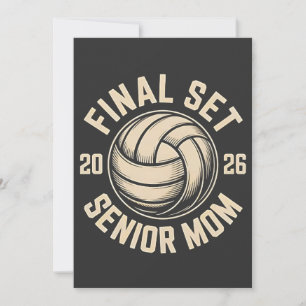 Final Set Senior Mum 2026 Graduation Volleyball  Announcement