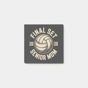 Final Set Senior Mum 2026 Graduation Volleyball Post-it Notes
