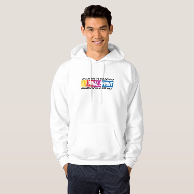Final Sprint Retro Racing Hoodie (Front Full)