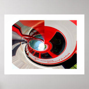 Final Swiss train journey, omega Poster