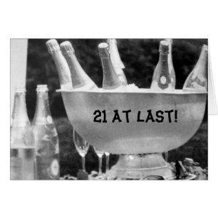 FINALLY "21" IT IS TIME TO PARTY