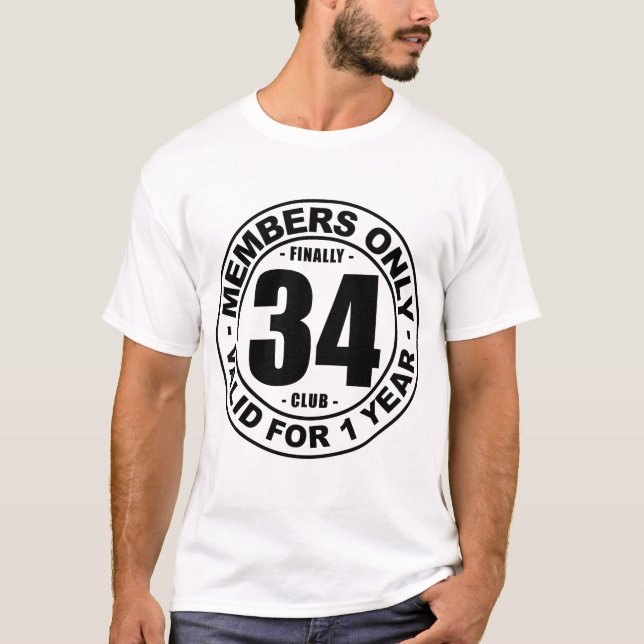 Finally 34 club T-Shirt (Front)