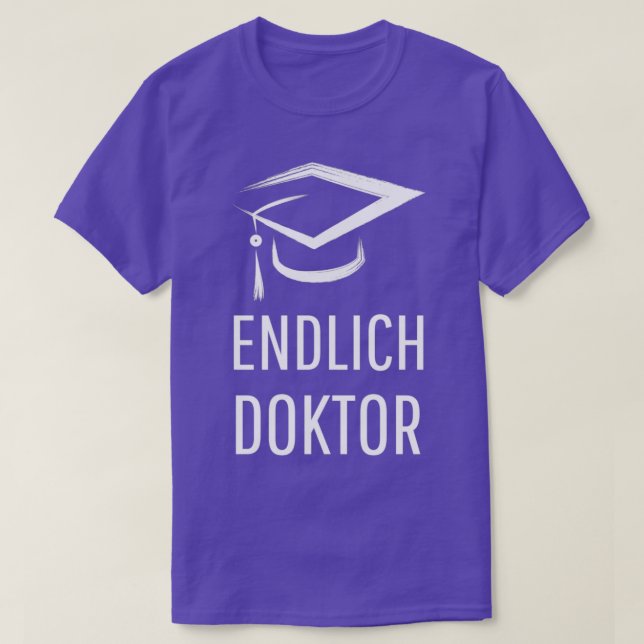 Finally a doctor T-Shirt (Design Front)