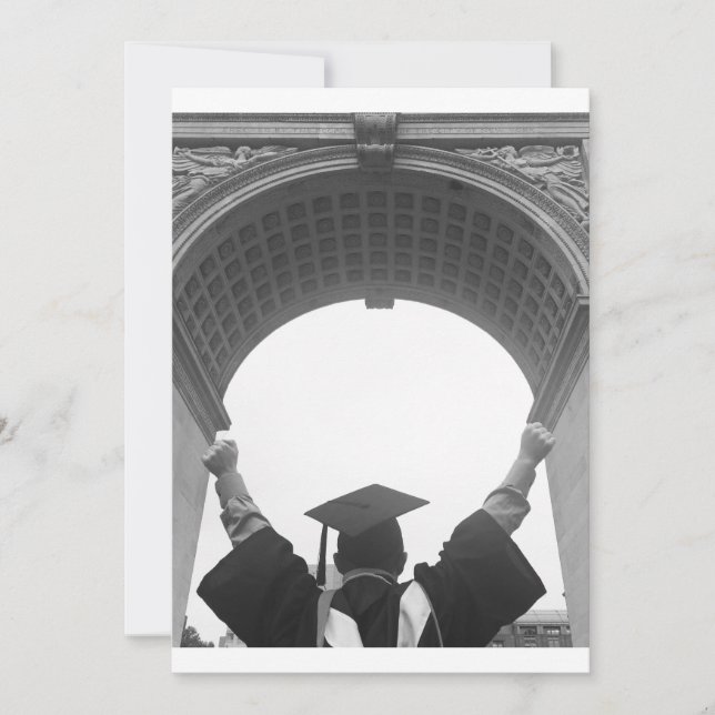 Finally A Graduate! Invitation (Front)