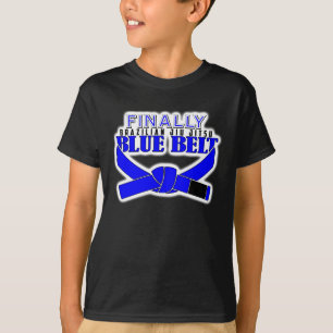 Finally BJJ Blue Belt !!! T-Shirt