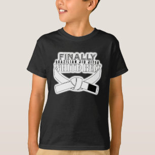 Finally BJJ White Belt !!! T-Shirt