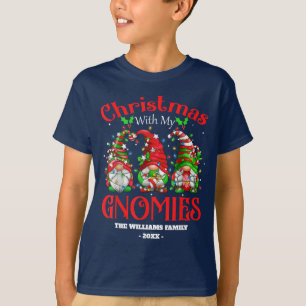 Finally Christmas With My Gnomies Family Xmas T-Shirt