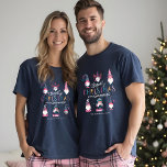 Finally Christmas With My Gnomies Funny Gnomes Tri-Blend Shirt<br><div class="desc">Make a merry and bright statement with happy thoughts and a positive outlook this Christmas season with our fun, colourful and sparkling gnomes Christmas family t-shirts. Capture the joy of the season with a funny non-traditional Christmas twist. Our Bright cheery colours with neon pinks, bright teals, and fun faux glitter...</div>