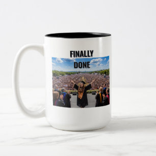 Finally Done Graduation Mug Funny Class of 2026
