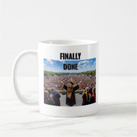Finally Done Graduation Mug | Funny Class of 2026