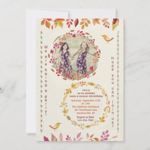 Finally Fall Photo Invitation