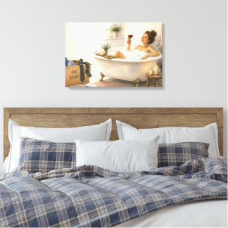 Finally Free - Happy Divorce Gift Canvas Print