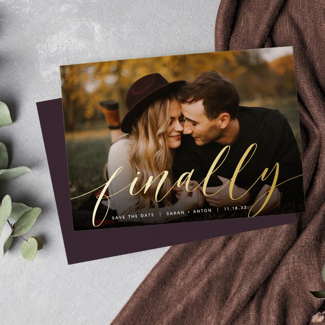 Finally | Full Photo Save the Date (Creator Uploaded)