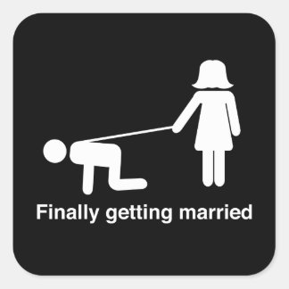 Getting Married Stickers | Zazzle.co.uk