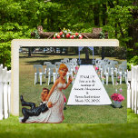 Finally Getting Wed Funny Couple Invitation<br><div class="desc">Finally getting married with this funny wedding couple invitation flat card. Lucky that you will be invited to the wedding in this lifetime! Add the couple's names to this card. The registry for the bride and groom can be added to the right side of the back of the card. Or...</div>