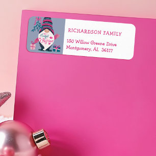 Finally Hugs & Kisses Fun Bright Christmas Gnome
