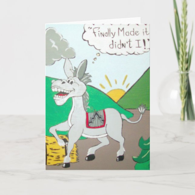 Finally Made It Greeting Card (Front)