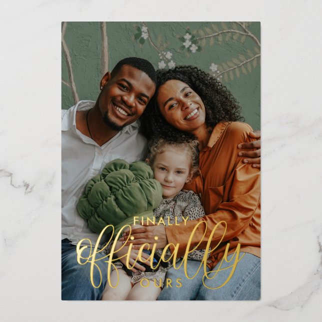 Finally Officially Ours 2 Photo Adoption (Front)