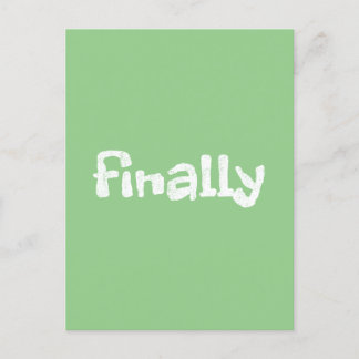 finally postcard