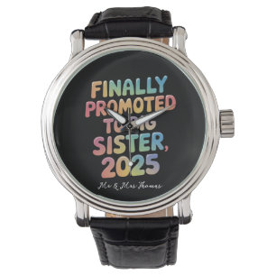 Finally Promoted to Big Sister 2025 Adorable Watch