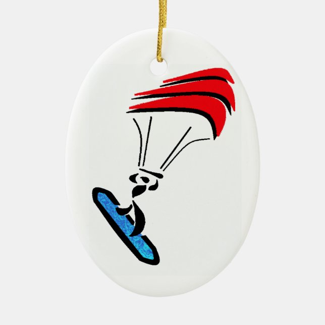 FINALLY THE WIND CERAMIC TREE DECORATION (Front)