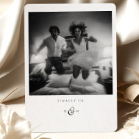 "Finally Us" Photo Thank You Card