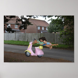 Finally we are running out of petrol. poster