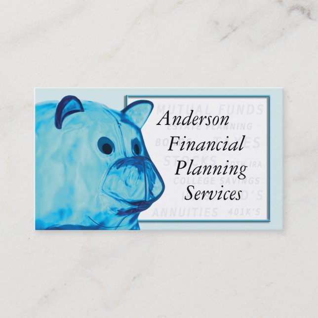 Finance / Banking Business Card (Front)