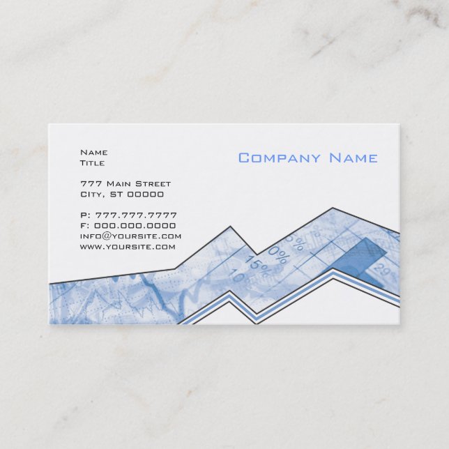 Finance Business Card (Front)