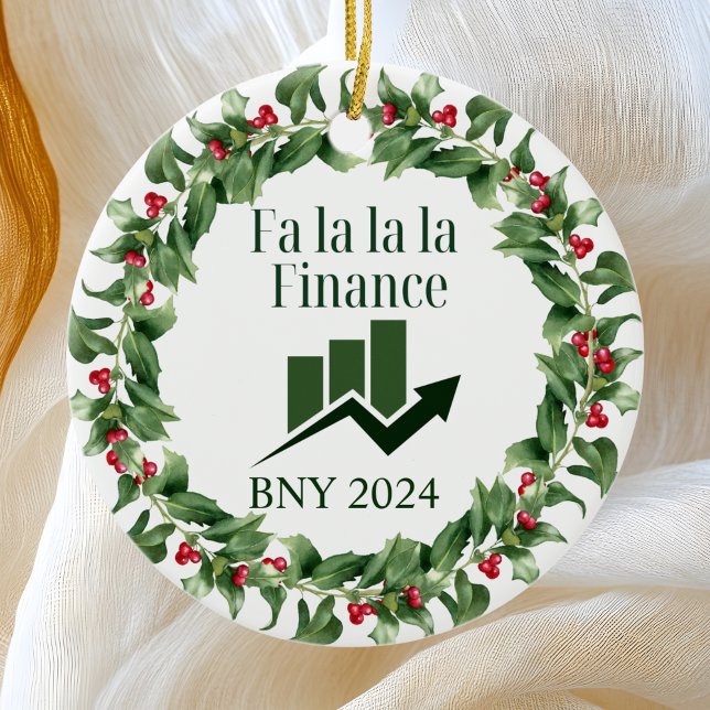 Finance Christmas Ornament (Creator Uploaded)