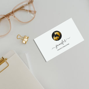 Finance Consulting Broker Accountant Coins Bufalo  Business Card