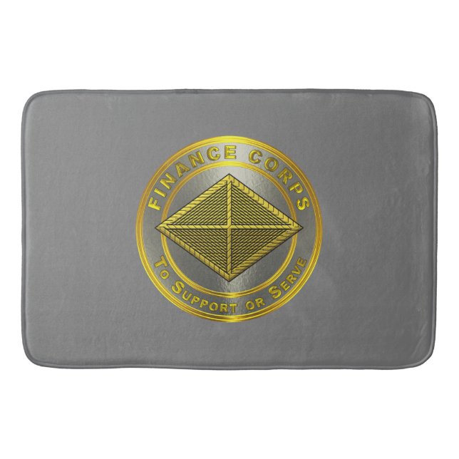 Finance Corps  Bath Mat (Front)