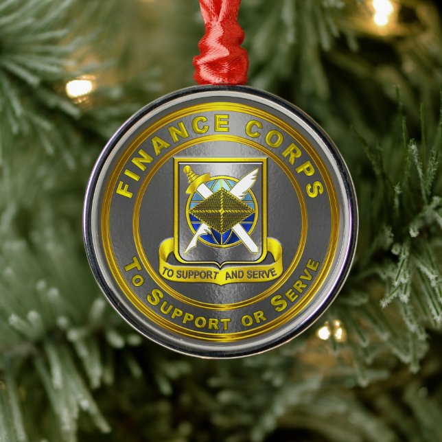 FINANCE CORPS METAL TREE DECORATION (Tree)