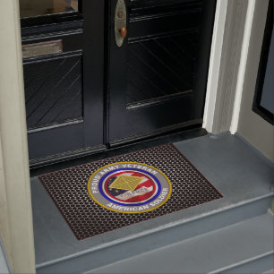 Finance Corps Veteran Doormat