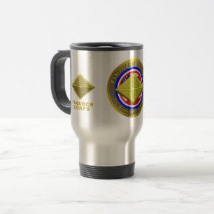 Finance Corps Veteran  Travel Mug