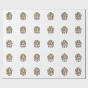 Finance Crypto Cat Finance Crypto Cat Vintage Vect Wrapping Paper