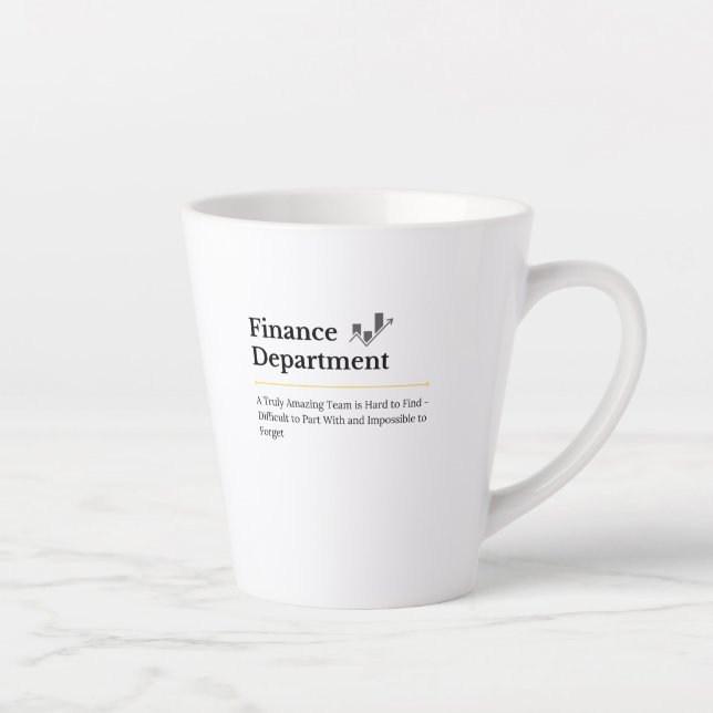 Finance Department Coffee Mug  (Right)