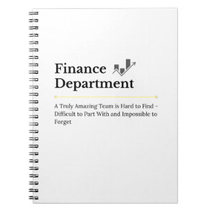 Finance Department Notebook