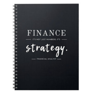 Finance – It's Not Just Numbers. It's Strategy. Notebook