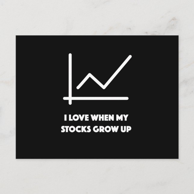 Finance Make Money Invest Invest Postcard (Front)